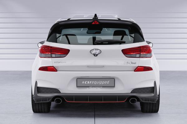 CSR Diffusor | Heckansatz mit ABE für Hyundai I30 (PD) N HA429-S strukturiert schwarz matt (keine Lackierung erforderlich)