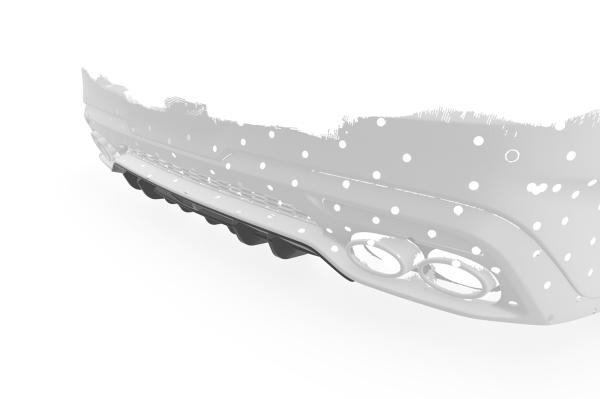 CSR Diffusor | Heckansatz mit ABE für Kia Stinger GT HA430-G Glossy schwarz Hochglanz (keine Lackierung erforderlich)