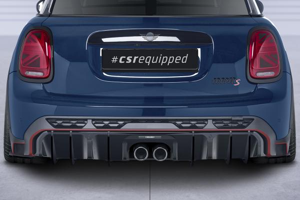 CSR Racing Diffusor | Heckansatz für Mini F55 JCW-Trim HA434-L Lackierung erforderlich (unlackiert roh)