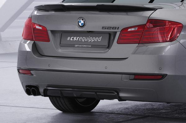 CSR Diffusor | Heckansatz mit ABE für BMW 5er F11 HA436-S strukturiert schwarz matt (keine Lackierung erforderlich)