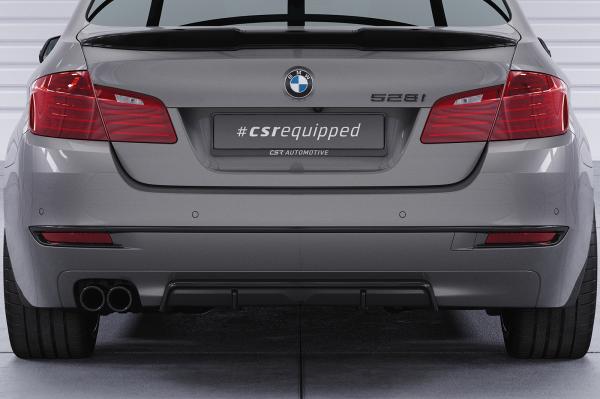 CSR Diffusor | Heckansatz mit ABE für BMW 5er F11 HA436-S strukturiert schwarz matt (keine Lackierung erforderlich)