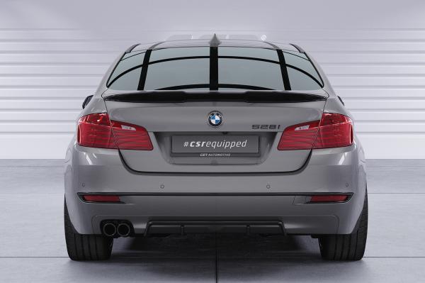 CSR Diffusor | Heckansatz mit ABE für BMW 5er F11 HA436-S strukturiert schwarz matt (keine Lackierung erforderlich)