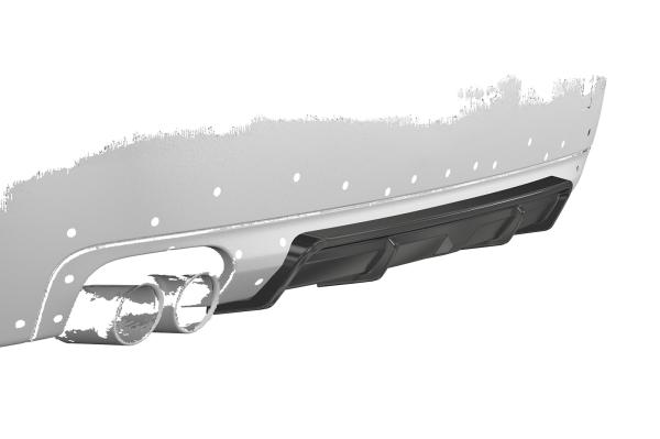 CSR Diffusor | Heckansatz mit ABE für BMW 5er F11 HA436-S strukturiert schwarz matt (keine Lackierung erforderlich)