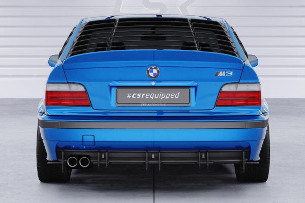 CSR Racing Diffusor | Heckansatz für BMW 3er E36 M-Paket HA438-B Lackierung erforderlich (unlackiert)