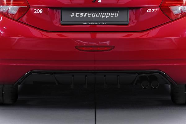 CSR Diffusor | Heckansatz mit ABE für Peugeot 208 GTi HA456-L Lackierung erforderlich (unlackiert roh)