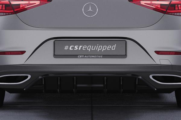 CSR Diffusor | Heckansatz mit ABE für Mercedes-Benz CSL (C257) HA457-G Glossy schwarz Hochglanz (keine Lackierung erforderlich)