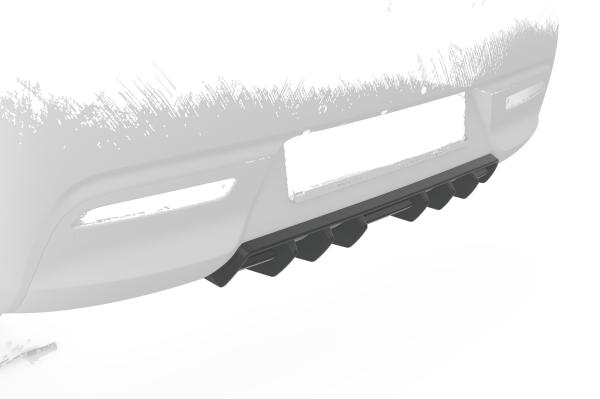 CSR Diffusor | Heckansatz mit ABE für Kia Rio 4 (YB) HA458-S strukturiert schwarz matt (keine Lackierung erforderlich)