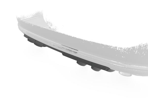 CSR Diffusor | Heckansatz mit ABE für VW Passat B7 (Typ 3C) Variant HA460-C Carbon Look Hochglanz (keine Lackierung erforderlich)