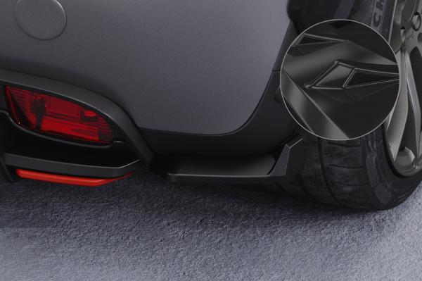 CSR Diffusor | Heckansatz mit ABE für Mini F56 Cooper SE HA462-G Glossy schwarz Hochglanz (keine Lackierung erforderlich)