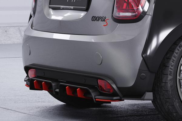CSR Racing Diffusor | Heckansatz für Mini F56 Cooper SE HA464-L Lackierung erforderlich (unlackiert roh)