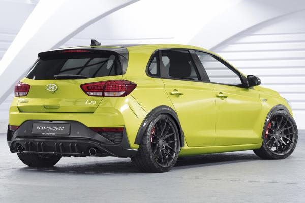 CSR Diffusor | Heckansatz mit ABE für Hyundai I30 (PD) N HA465-L Lackierung erforderlich (unlackiert roh)