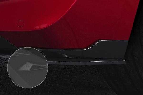 CSR Diffusor | Heckansatz mit ABE für Opel Astra L HA468-S strukturiert schwarz matt (keine Lackierung erforderlich)