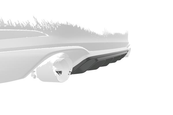 CSR Diffusor | Heckansatz für Ford Focus MK4 Turnier ST HA474-C Carbon Look Hochglanz (keine Lackierung erforderlich)