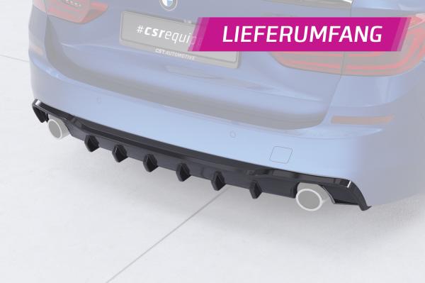 CSR Diffusor | Heckansatz für BMW 5er G31 Touring HA480-L Lackierung erforderlich