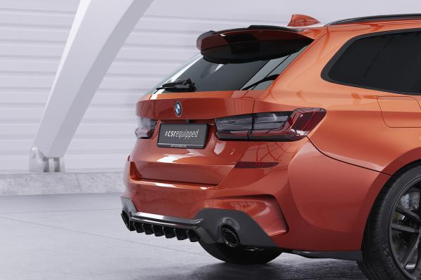 CSR Diffusor | Heckansatz mit ABE für BMW 3er G20/G21 M-Paket HA482-L Lackierung erforderlich (unlackiert roh)