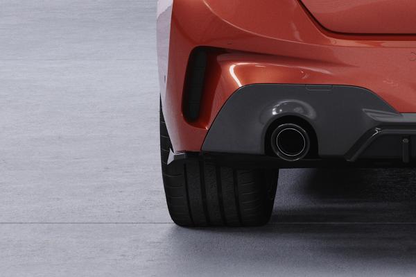 CSR Diffusor | Heckansatz mit ABE für BMW 3er G20/G21 M-Paket HA482-L Lackierung erforderlich (unlackiert roh)