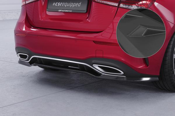 CSR Diffusor | Heckansatz mit ABE für Mercedes-Benz A-Klasse (W177) AMG-Line HA483-L Lackierung erforderlich (unlackiert roh)