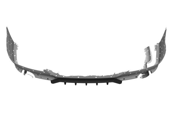 CSR Diffusor | Heckansatz mit ABE für BMW 6er E63 / E64 Coupe und Cabrio HA487-S strukturiert schwarz matt (keine Lackierung erforderlich)