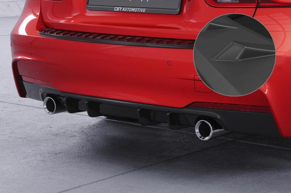 CSR Diffusor | Heckansatz mit ABE für BMW 3er F30/F31 M-Paket HA494-L Lackierung erforderlich (unlackiert roh)