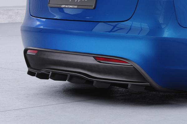 CSR Diffusor | Heckansatz mit ABE für Tesla Model 3 HA496-G Glossy schwarz Hochglanz (keine Lackierung erforderlich)