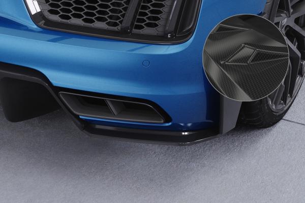 CSR Diffusor | Heckansatz mit ABE für Audi R8 (Typ 4S) HA497-C Carbon Look Hochglanz (keine Lackierung erforderlich)