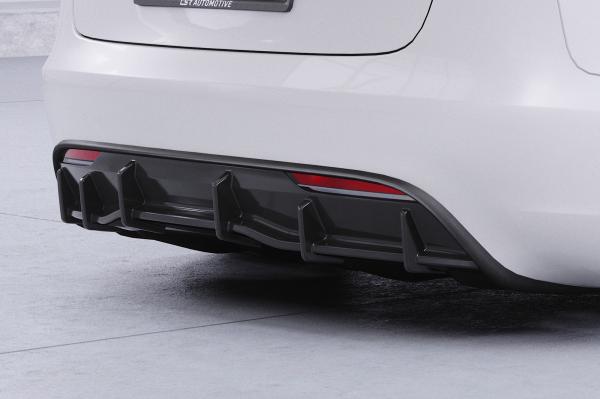 CSR Diffusor | Heckansatz mit ABE für Tesla Model 3 HA498-C Carbon Look Hochglanz (keine Lackierung erforderlich)