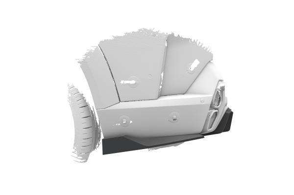 CSR Diffusor | Heckansatz für BMW XM G09 HA502-L Lackierung erforderlich