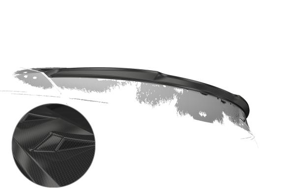 CSR Heckspoiler | Heckflügel mit ABE für Mercedes-Benz GLC (C253) Coupe HF009-C Carbon Look Hochglanz (keine Lackierung erforderlich)