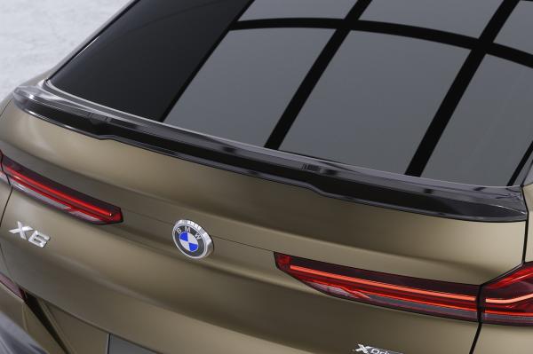 CSR Heckspoiler | Heckflügel mit ABE für BMW X6 (G06) HF012-G Glossy schwarz Hochglanz (keine Lackierung erforderlich)