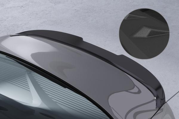 CSR Heckspoiler | Heckflügel mit ABE für BMW 5er F10 Limousine HF013-S strukturiert schwarz matt (keine Lackierung erforderlich)