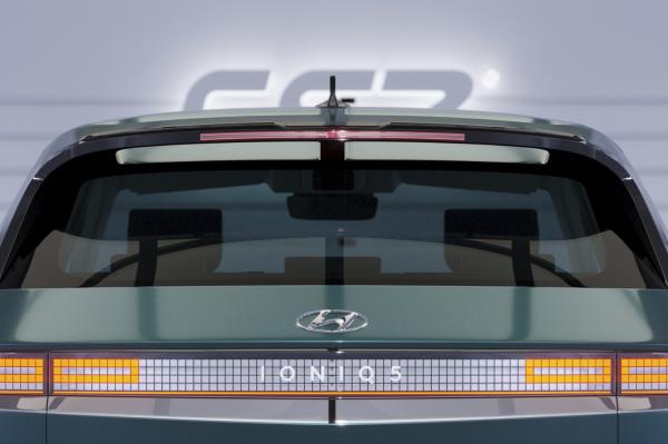 CSR Heckspoiler | Heckflügel mit ABE für Hyundai Ioniq 5 HF018-G Glossy schwarz Hochglanz (keine Lackierung erforderlich)