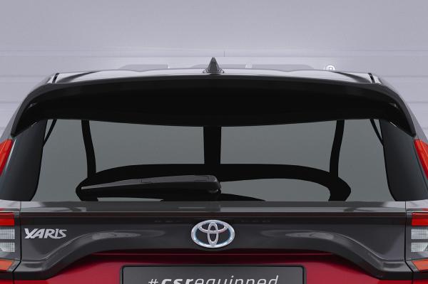 CSR Heckspoiler | Heckflügel mit ABE für Toyota Yaris 4 / Mazda 2 (XP21) HF025-G Glossy schwarz Hochglanz (keine Lackierung erforderlich)