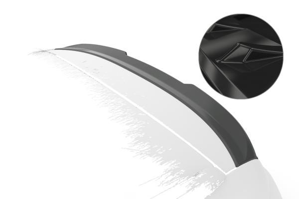 CSR Heckspoiler | Heckflügel mit ABE für Fiat Panda (312/319) HF026-G Glossy schwarz Hochglanz (keine Lackierung erforderlich)