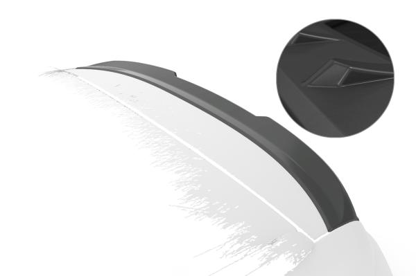 CSR Heckspoiler | Heckflügel mit ABE für Fiat Panda (312/319) HF026-L Lackierung erforderlich (unlackiert roh)