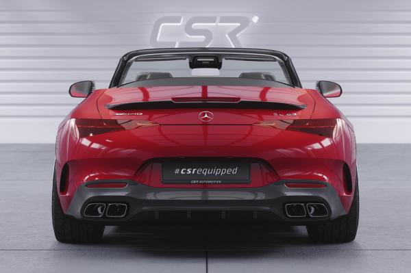 CSR Heckspoiler | Heckflügel mit ABE für Mercedes-Benz SL 43 / 55 / 63 AMG HF027-L Lackierung erforderlich (unlackiert roh)