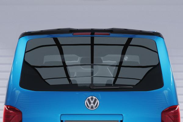 CSR Heckspoiler | Heckflügel mit ABE für VW T5 HF028-G Glossy schwarz Hochglanz (keine Lackierung erforderlich)