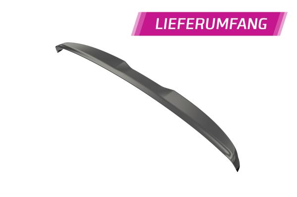 CSR Heckspoiler | Heckflügel mit ABE für VW T5 HF028-G Glossy schwarz Hochglanz (keine Lackierung erforderlich)