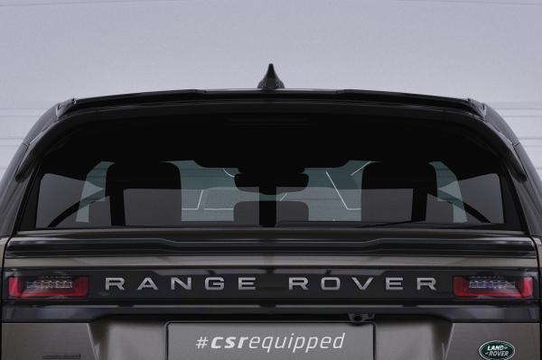 CSR Heckspoiler | Heckflügel mit ABE für Land Rover Range Rover Velar HF033-C Carbon Look Hochglanz (keine Lackierung erforderlich)