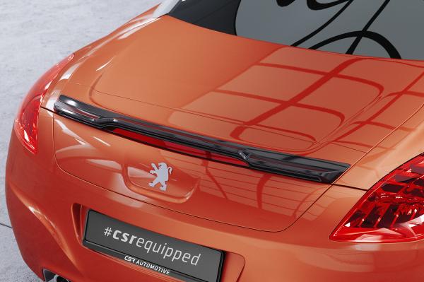 CSR Heckspoiler | Heckflügel mit ABE für Peugeot RCZ HF034-S strukturiert schwarz matt (keine Lackierung erforderlich)