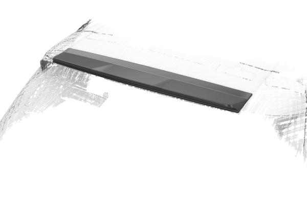 CSR Heckspoiler | Heckflügel mit ABE für BMW X5 E70 HF037-S strukturiert schwarz matt (keine Lackierung erforderlich)