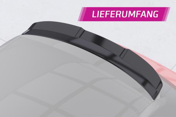 CSR Heckspoiler | Heckflügel mit ABE für Audi A1 (8X) S-Line HF039-G Glossy schwarz Hochglanz (keine Lackierung erforderlich)