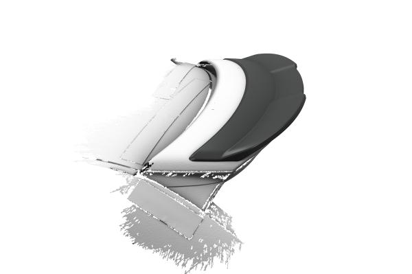 CSR Heckspoiler | Heckflügel mit ABE für Audi A1 (8X) S-Line HF039-G Glossy schwarz Hochglanz (keine Lackierung erforderlich)