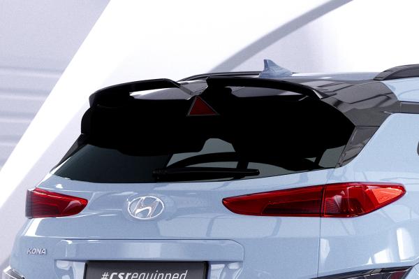 CSR Heckspoiler | Heckflügel mit ABE für Hyundai Kona N HF046-S strukturiert schwarz matt (keine Lackierung erforderlich)