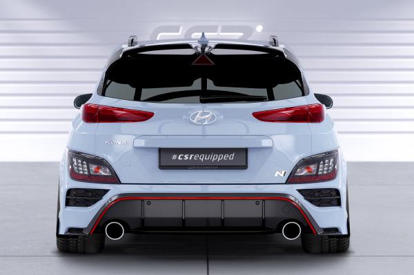 CSR Heckspoiler | Heckflügel mit ABE für Hyundai Kona N HF046-S strukturiert schwarz matt (keine Lackierung erforderlich)