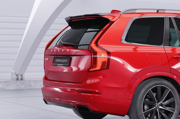 CSR Heckspoiler | Heckflügel mit ABE für Volvo XC90 (2.Gen) HF049-C Carbon Look Hochglanz (keine Lackierung erforderlich)