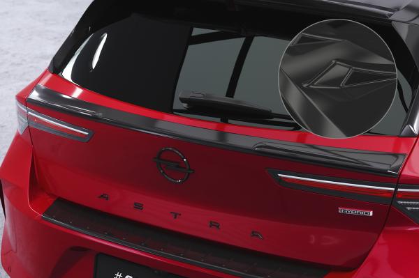 CSR Heckspoiler | Heckflügel mit ABE für Opel Astra L HF053-G Glossy schwarz Hochglanz (keine Lackierung erforderlich)