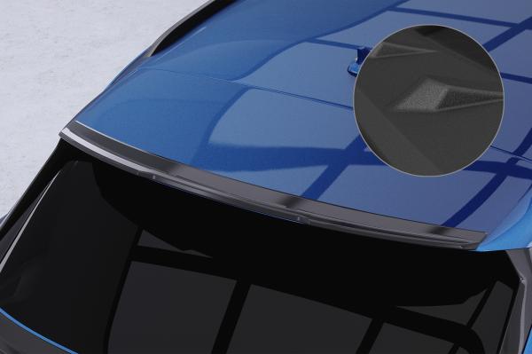 CSR Heckspoiler | Heckflügel mit ABE für Audi e-tron / Q8 e-tron GE HF054-S strukturiert schwarz matt (keine Lackierung erforderlich)