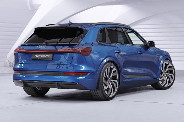 CSR Heckspoiler | Heckflügel mit ABE für Audi e-tron / Q8 e-tron (GE) HF055-C Carbon Look Hochglanz (keine Lackierung erforderlich)