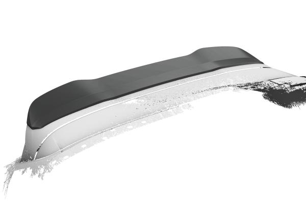 CSR Heckspoiler | Heckflügel mit ABE für Peugeot 208 II HF057-S strukturiert schwarz matt (keine Lackierung erforderlich)