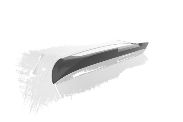 CSR Heckspoiler | Heckflügel mit ABE für Kia Picanto (TA) HF063-G Glossy schwarz Hochglanz (keine Lackierung erforderlich)